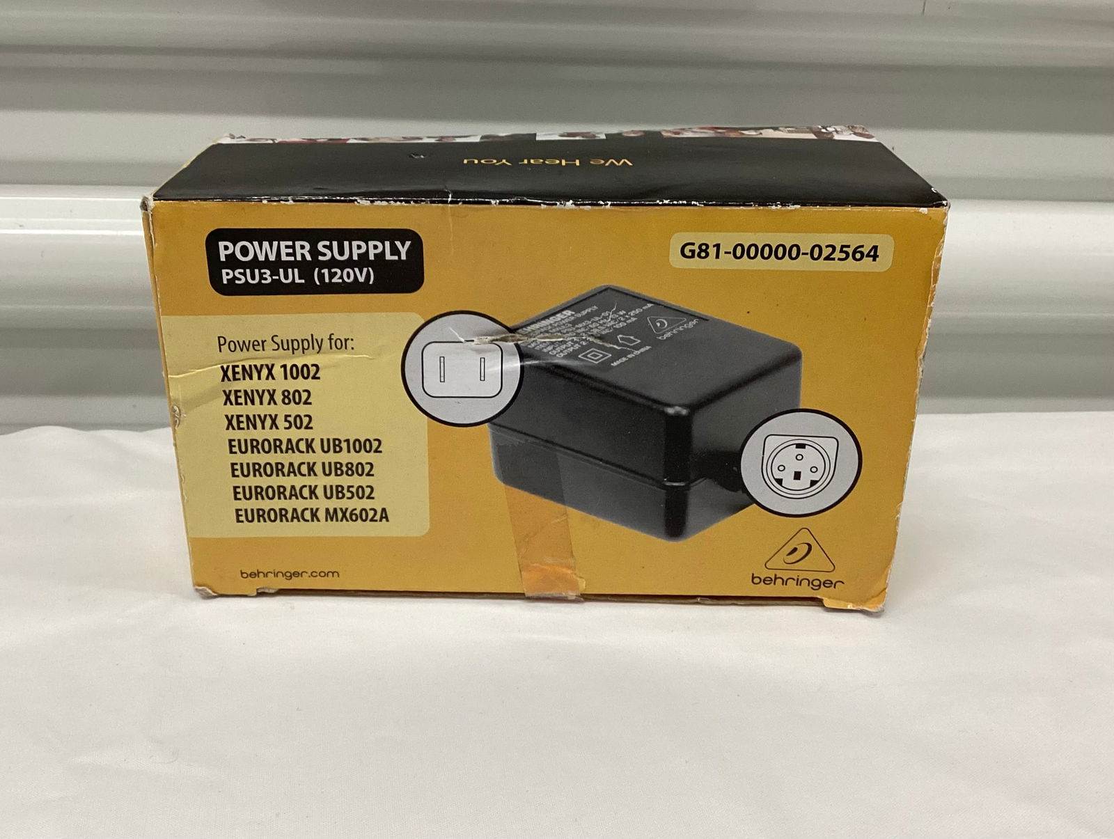 New in Box Behringer Power Supply Cord (1 of 5)