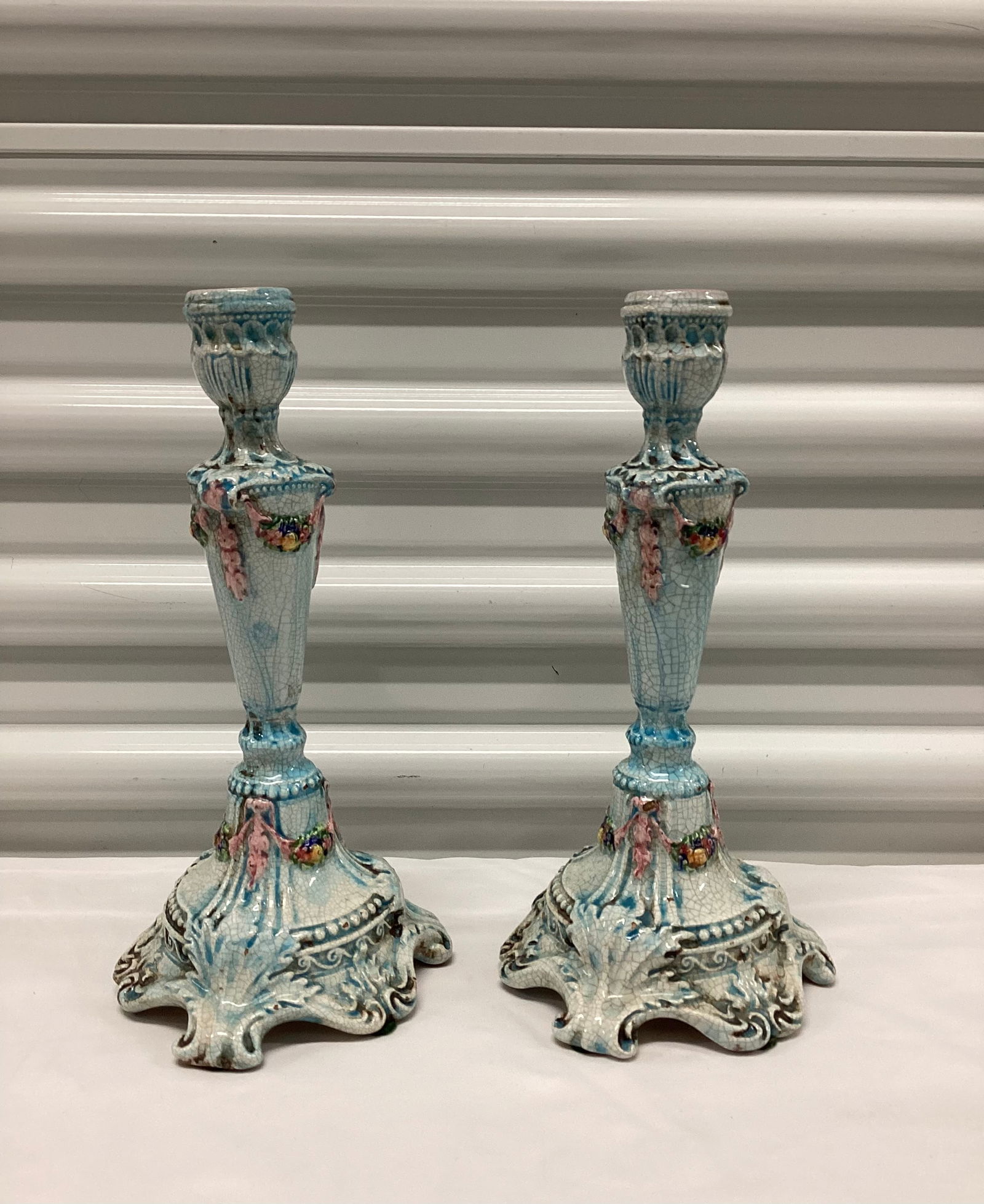 Made in Italy Victorian Style Candlesticks (1 of 6)