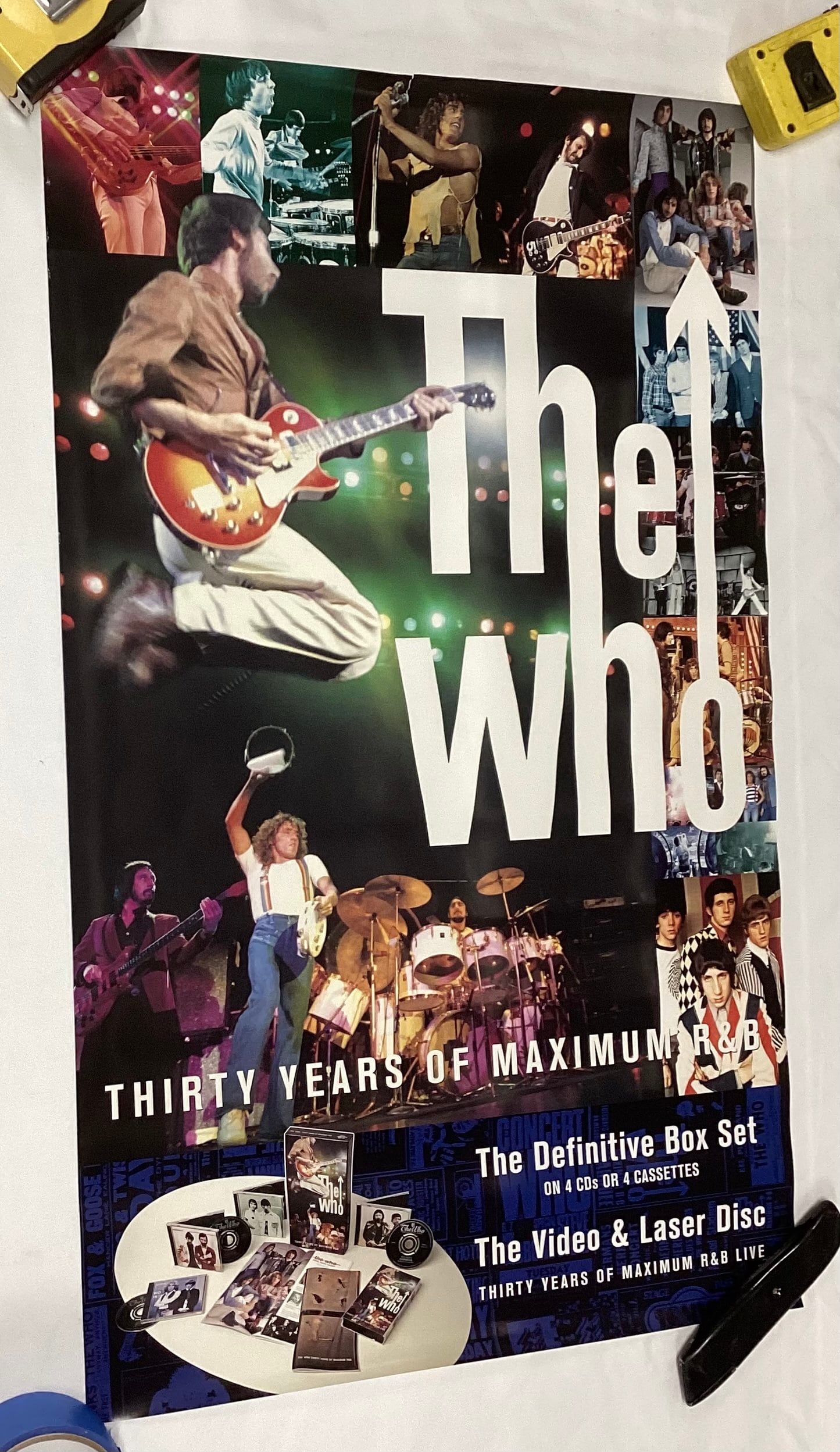 The Who Vintage Record Store Promotional Poster (1 of 5)