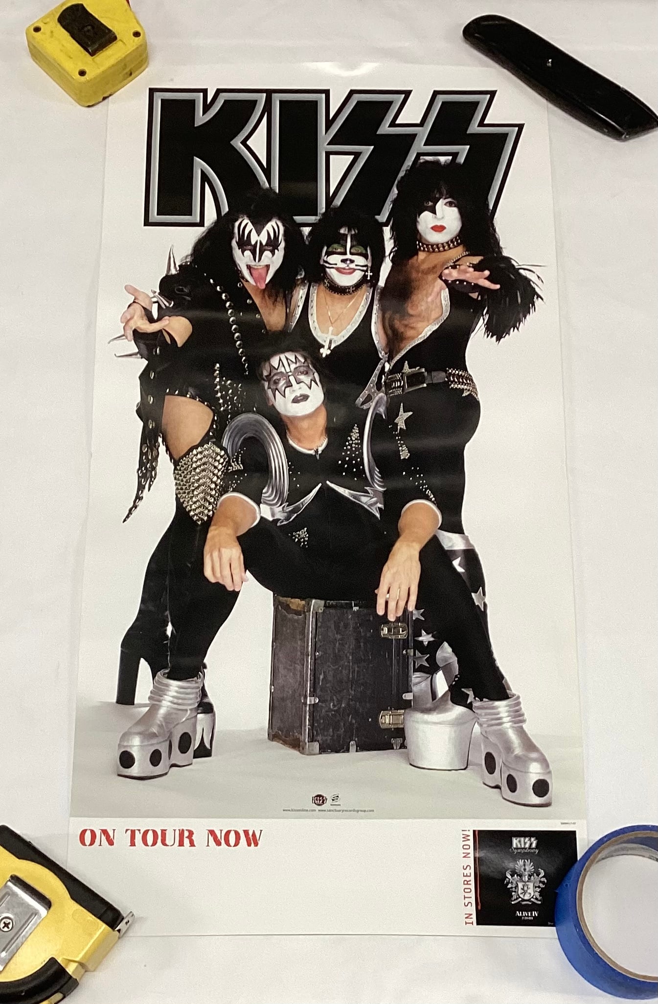 KISS Record Store Promotional Poster (1 of 3)