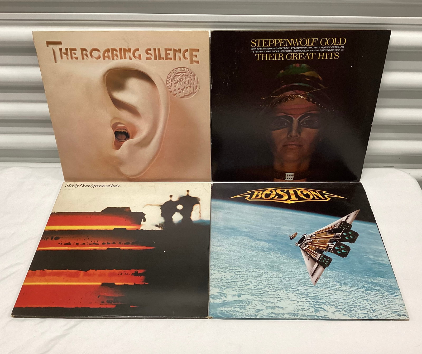 1970s & 80s Rock Vinyl Records: All unchecked - if you have a question about a specific record, please ask prior to bidding