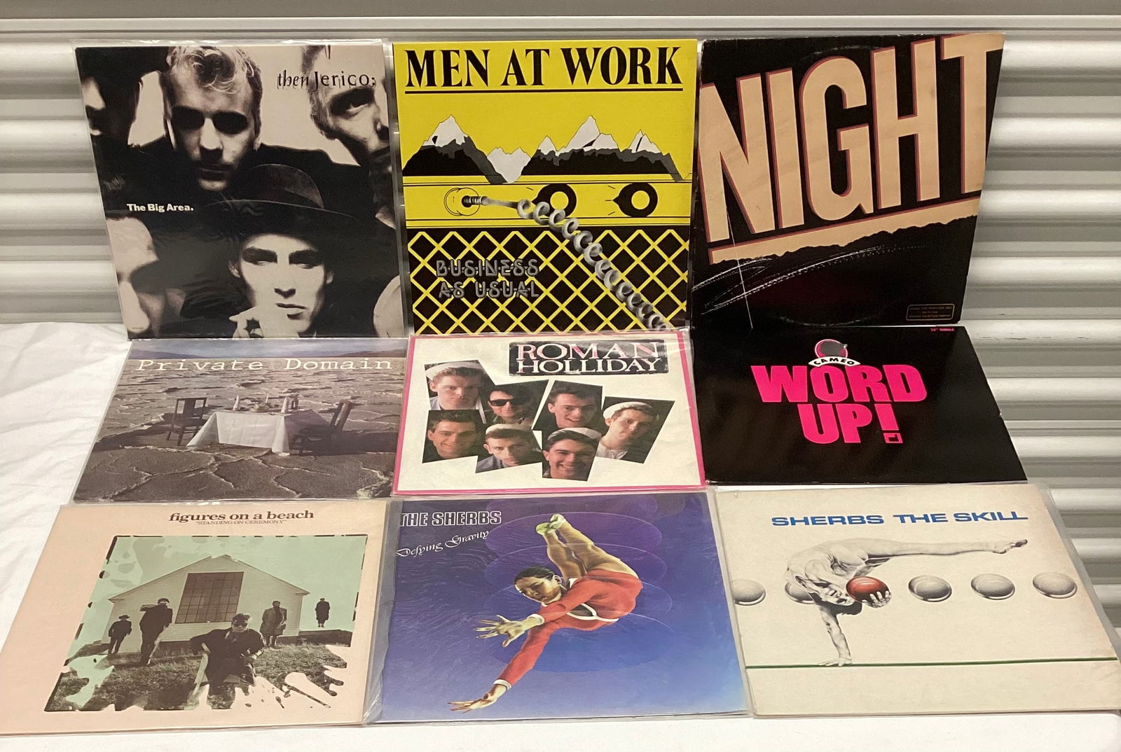 1980s Pop Rock Vinyl Records (1 of 4)