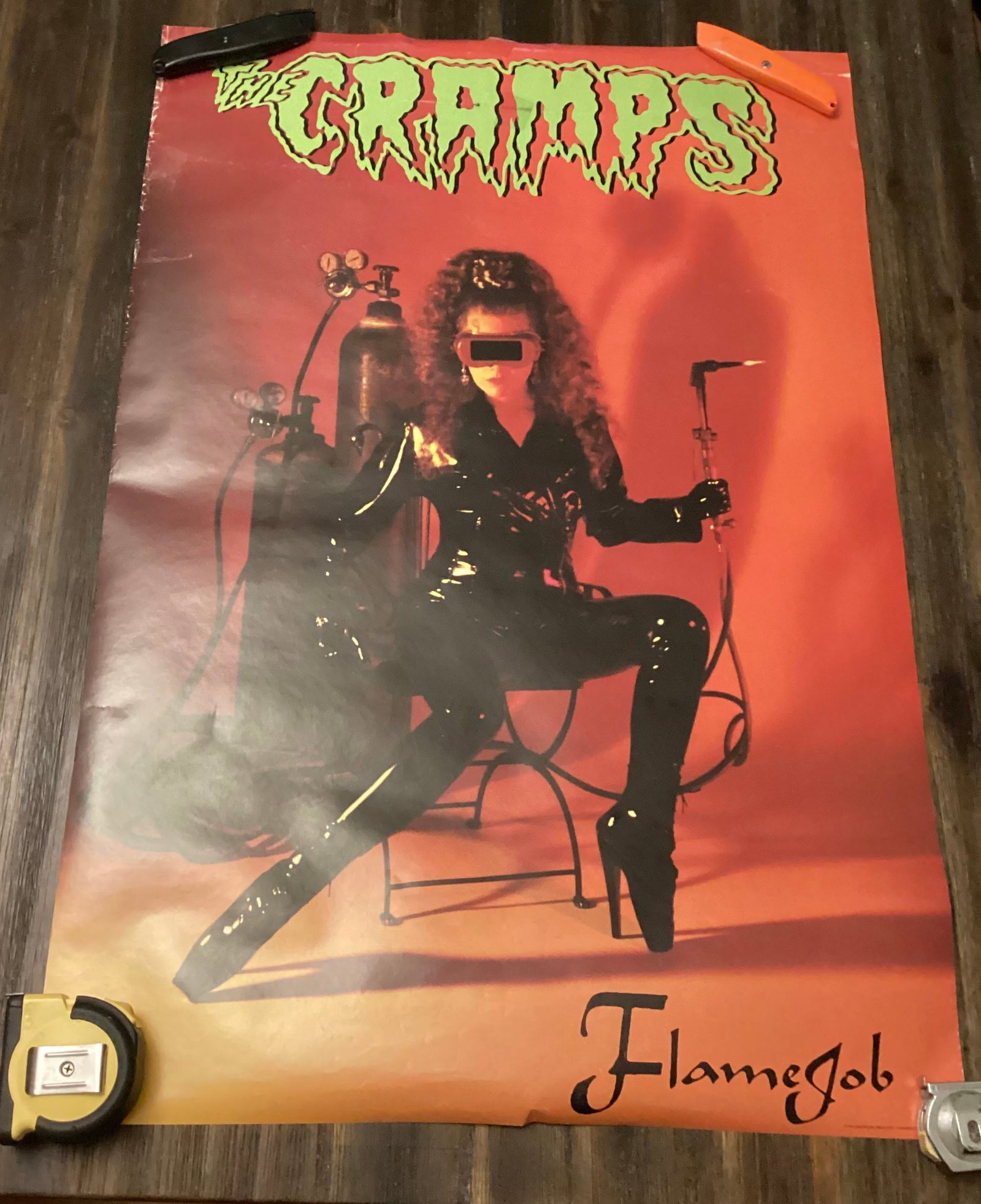 1994 The Cramps Double Sided Promotional Record Store Poster (1 of 8)