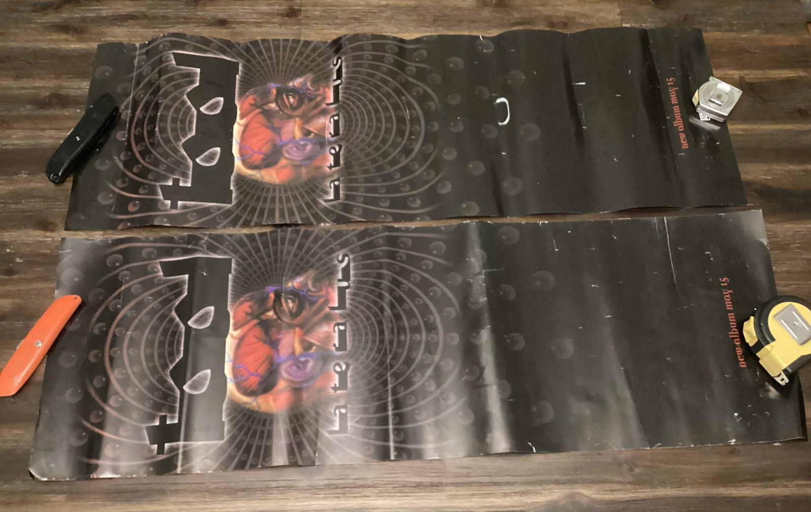 Pair of Tool Record Store Promotional Posters (1 of 4)