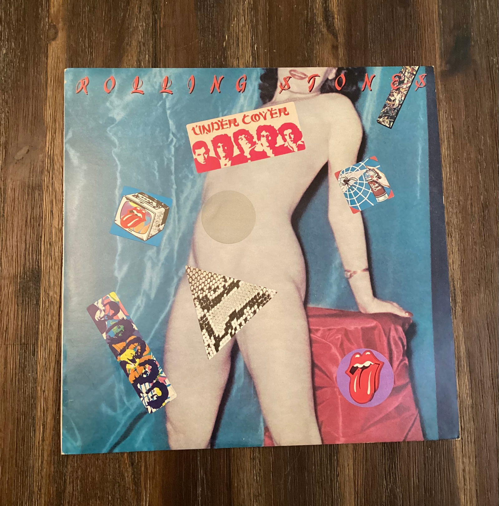 1983 The Rolling Stones Under Cover Vintage Vinyl Record (1 of 5)