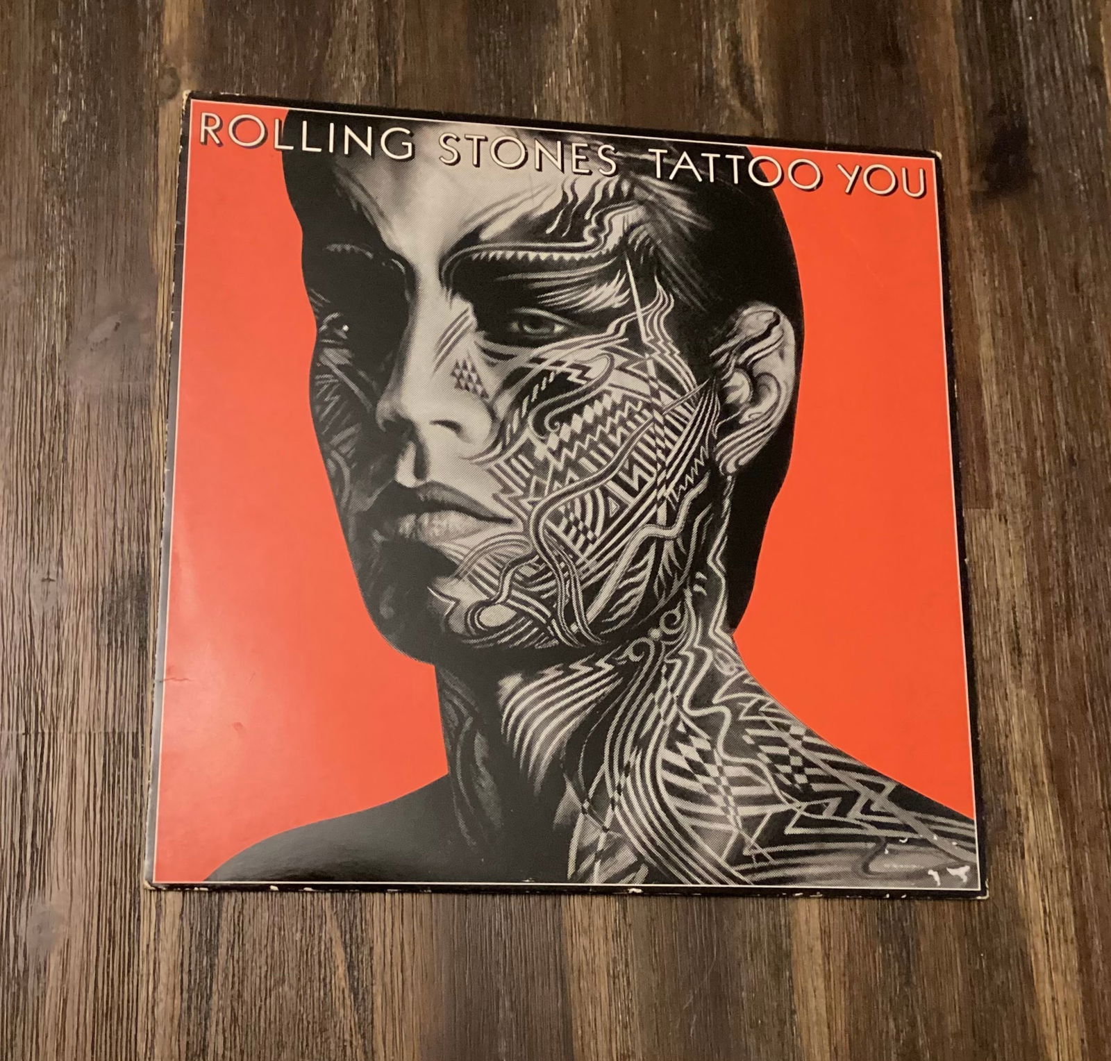 1981 The Rolling Stones Tattoo You Vintage Vinyl Record (1 of 4)