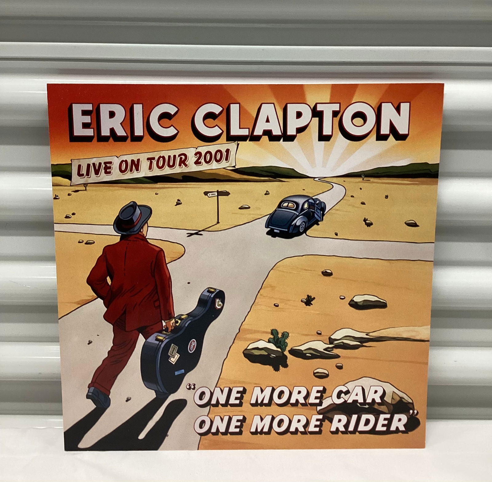 Eric Clapton Double Sided Promotional Record Store Poster (1 of 3)