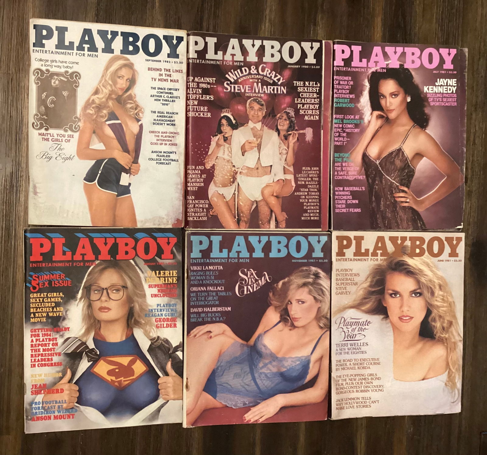 1980s Playboy Magazines (1 of 3)