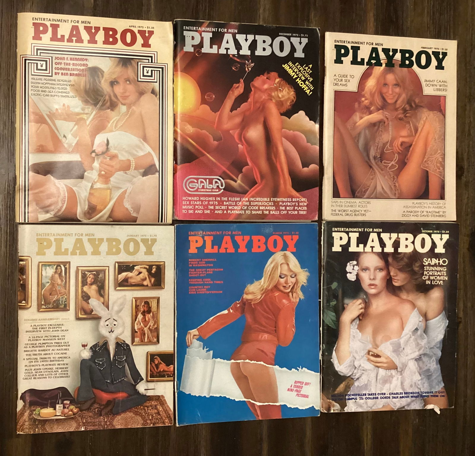 1970s Playboy Magazines (1 of 3)