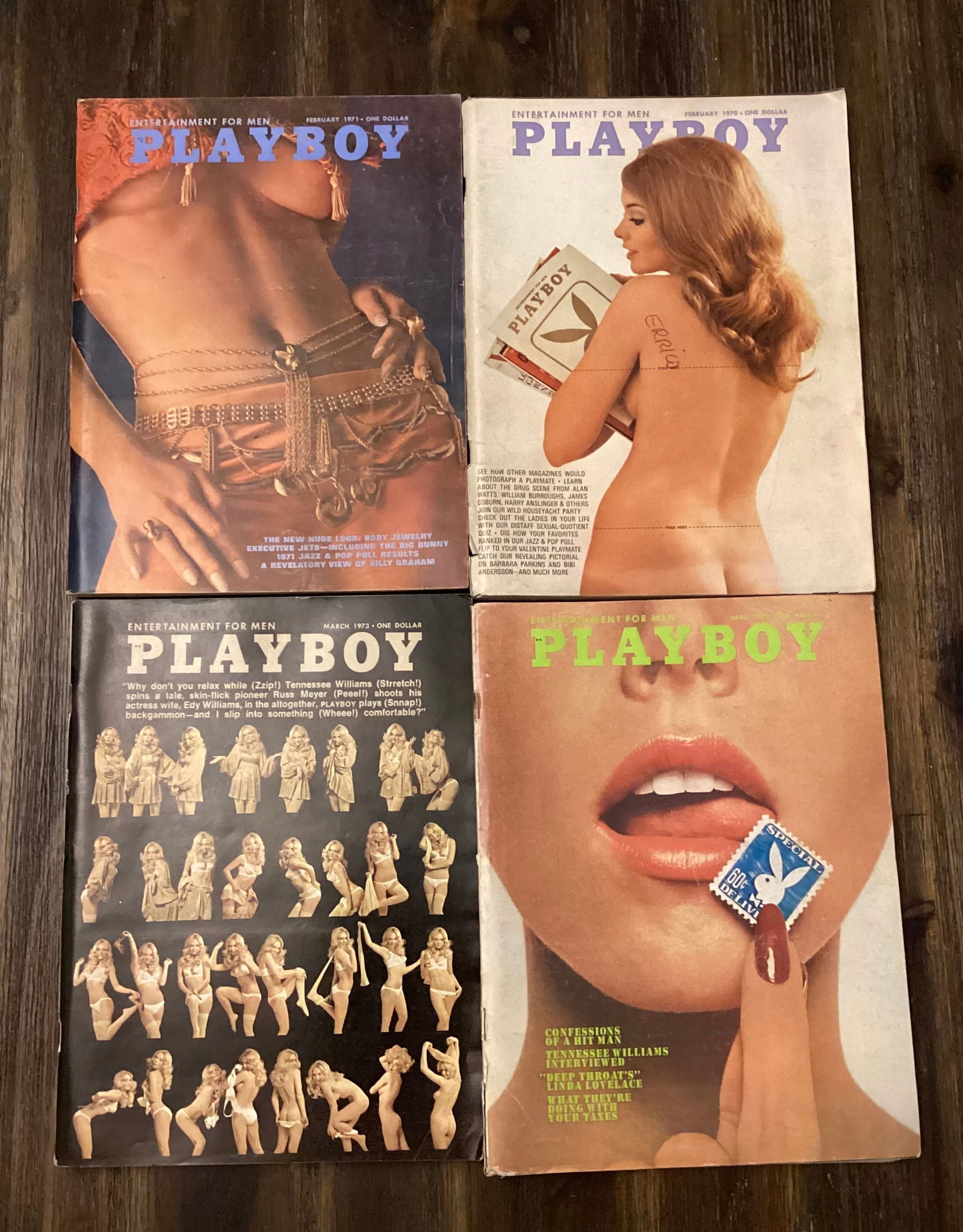1970s Playboy Magazines (1 of 3)
