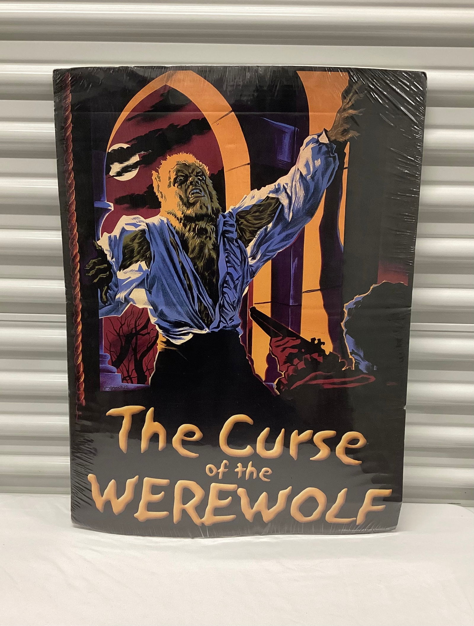 The Curse Of The Werewolf Poster: 28x21 Wrapped on board