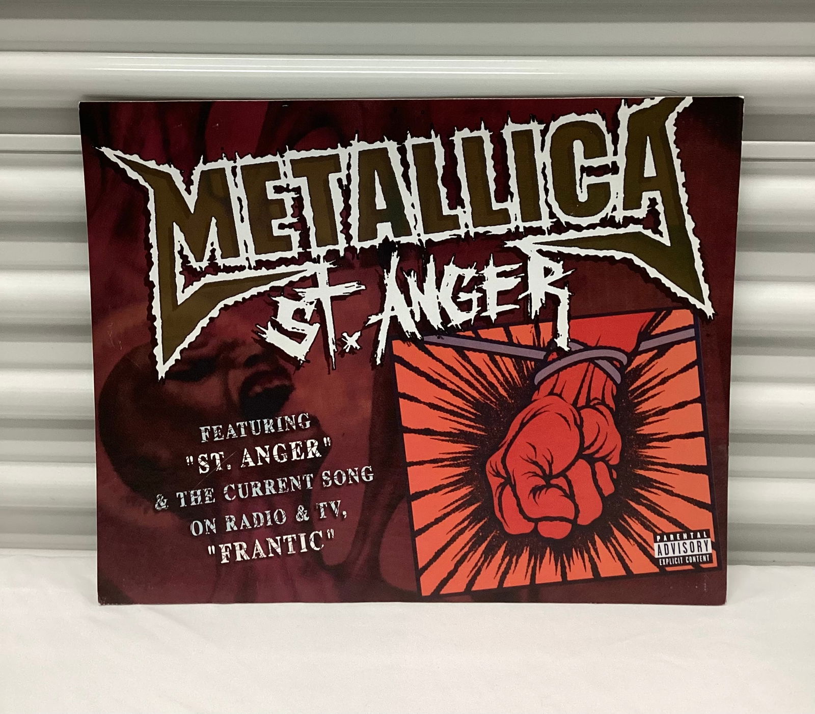 Metallica Record Store Promotional Poster Cardboard Cut Out (1 of 4)