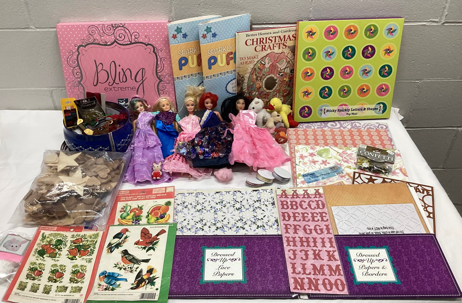 Crafts, Scrapbooking, Barbie & Disney Dolls (1 of 6)