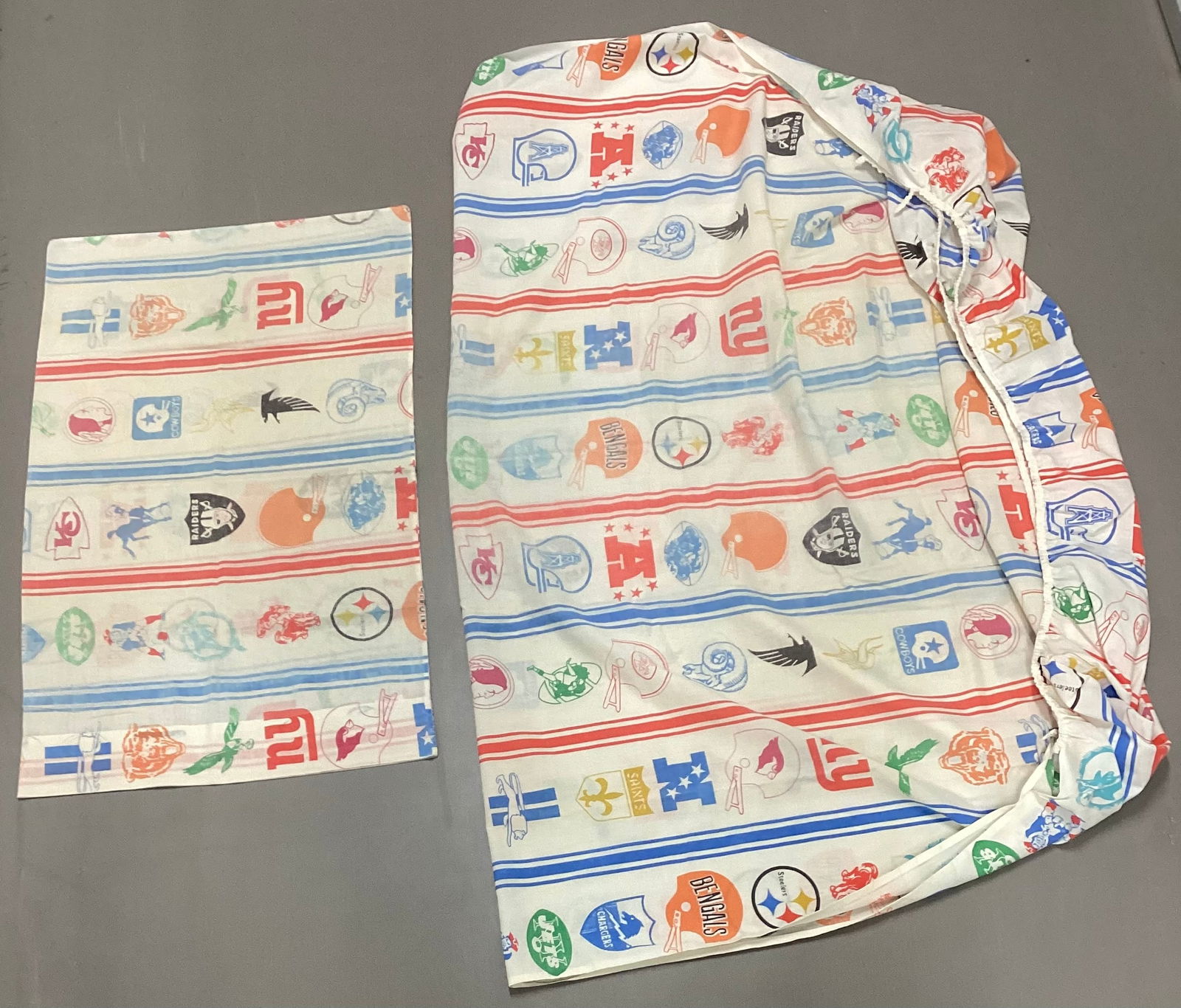 1970s NFL Team Logos Sheet Set (1 of 6)