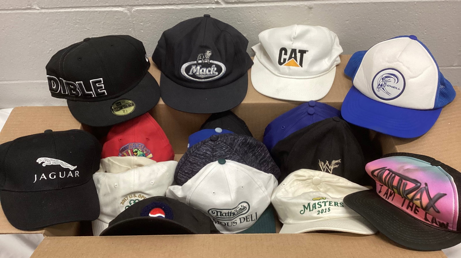 Box of Hats Advertising & Promotional: All Adjustable Except One