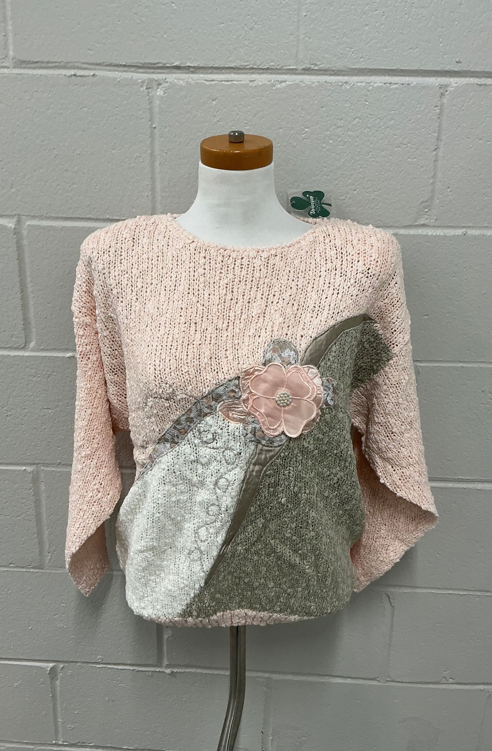 Vintage With Tags Shenanigans Boucle Style Sweater: Size 18 AP-AP 24.5 inches