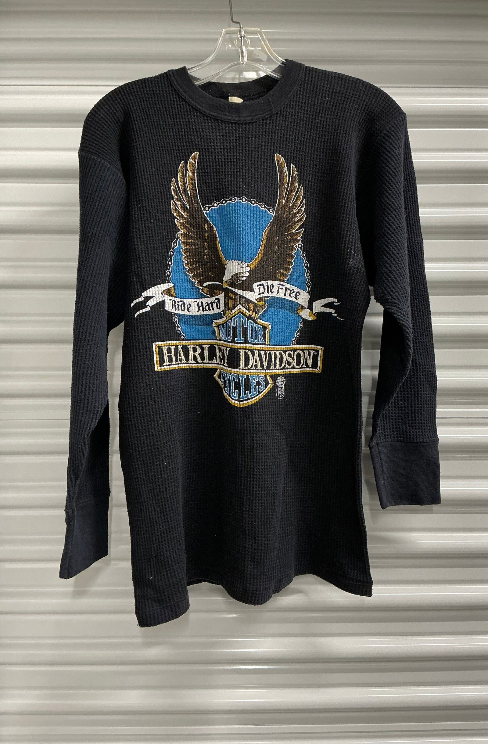 Vintage Harley Davidson Thermal: Size XL
