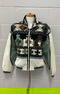 Vintage Windbreaker Jacket With Fleece Detail