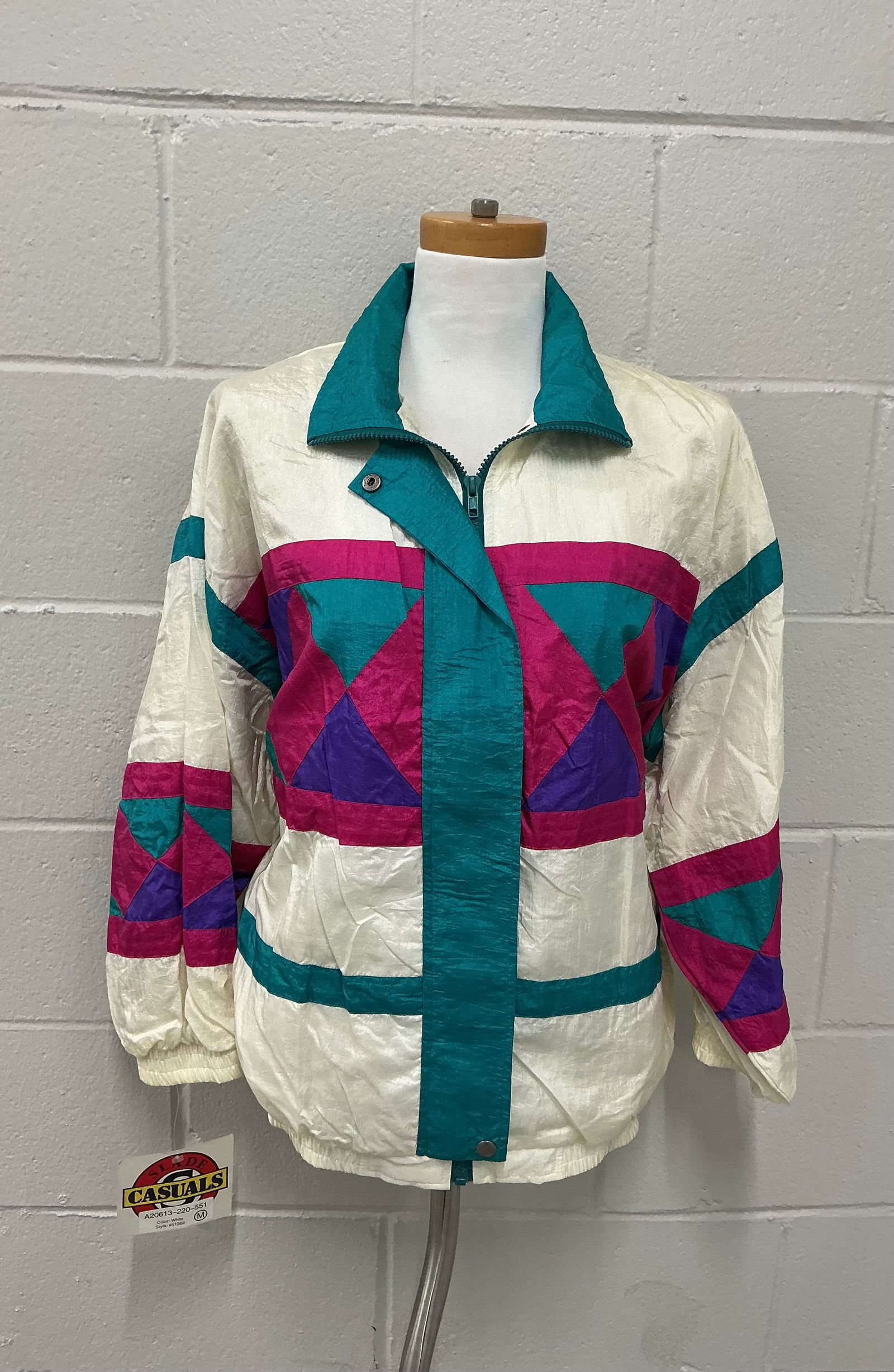 1980s Track Jacket Windbreaker With Tags (1 of 6)