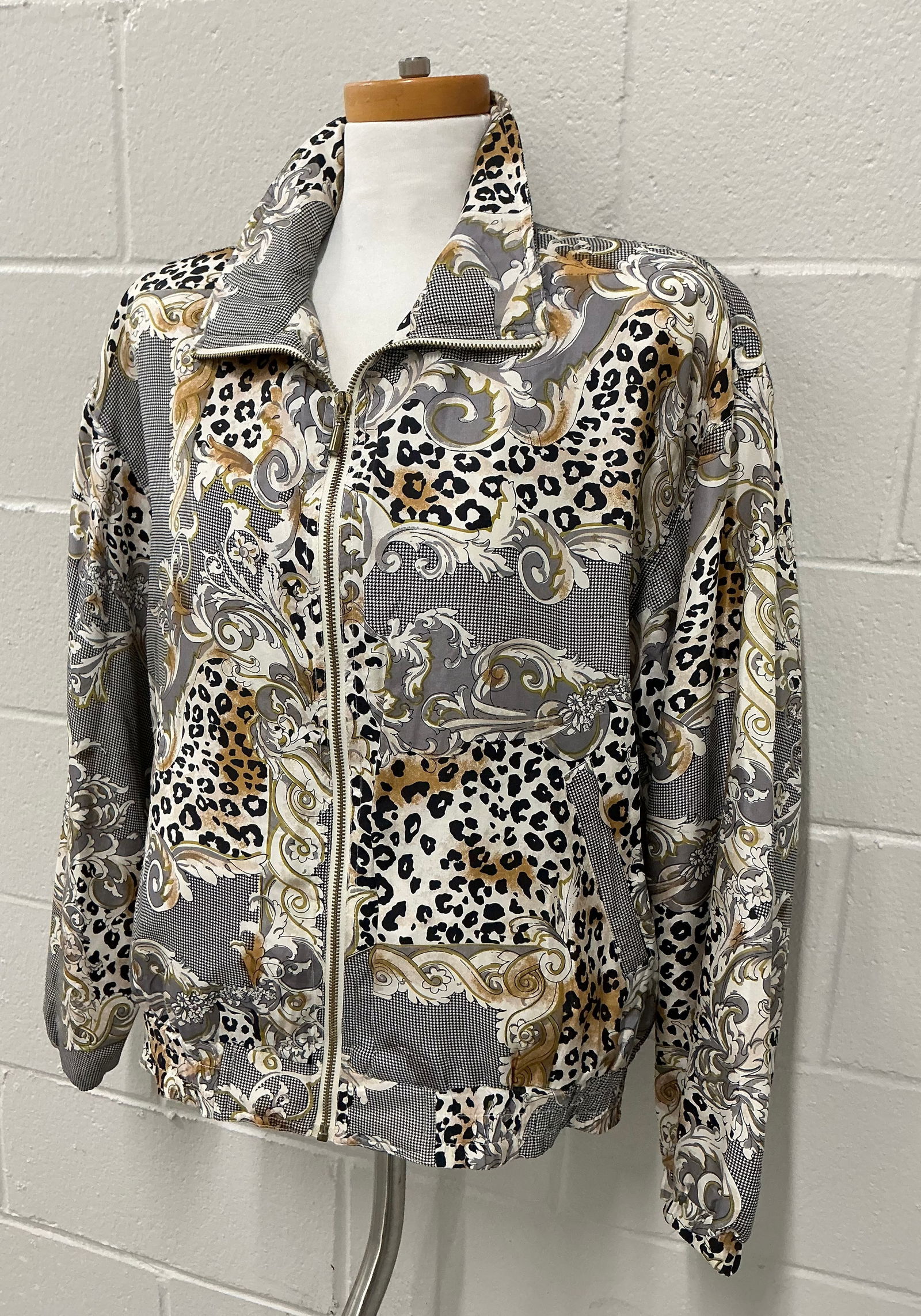 Vintage Silk Track Jacket Windbreaker (1 of 6)