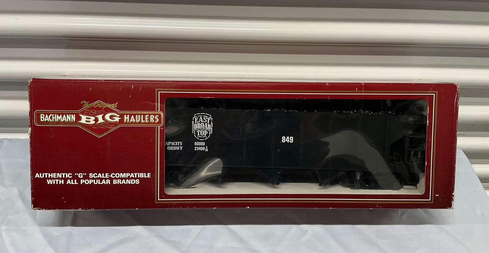 Bachman Big Haulers G Scale East Broad Top 3 Bay Hopper Train in the Box Lot 3 (1 of 4)