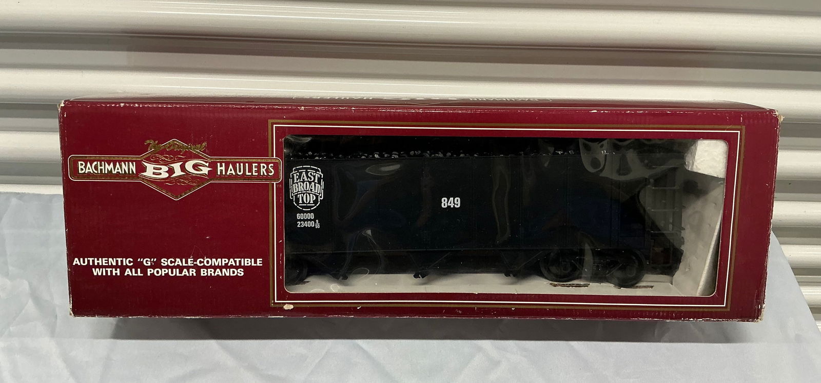 Bachman Big Haulers G Scale East Broad Top 3 Bay Hopper Train in the Box Lot 5 (1 of 4)