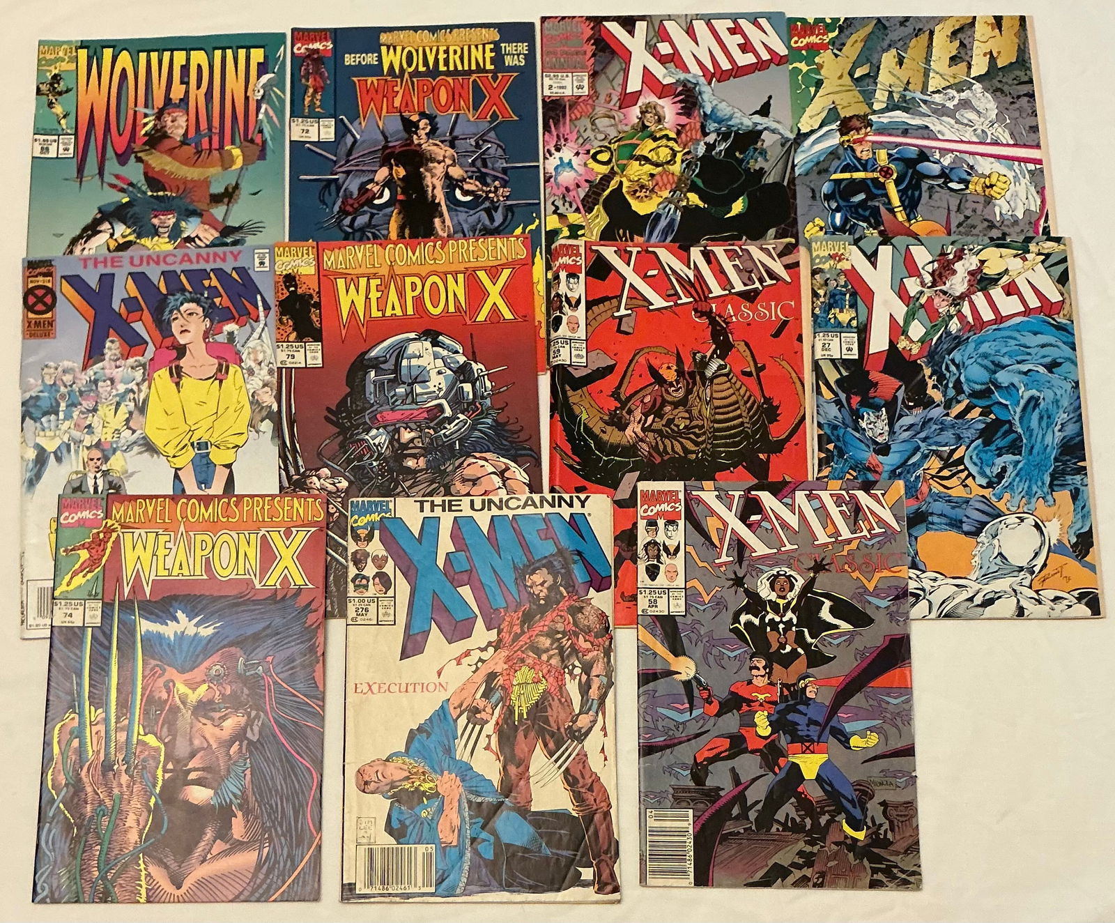 Marvel Comics X Men Wolverine Weapon X (1 of 4)