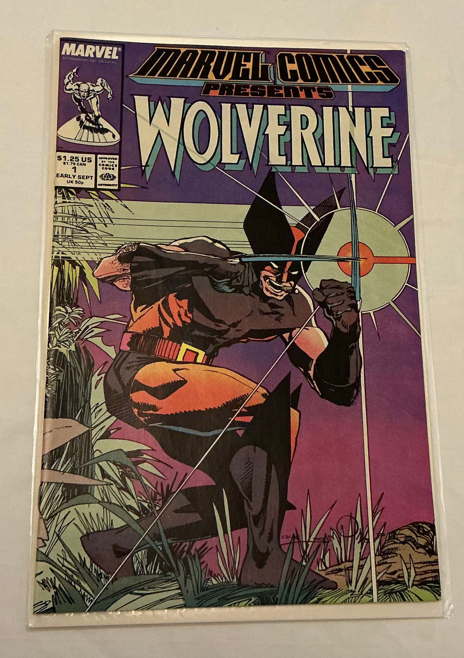Marvel Comics Presents Wolverine Key Issue #1  Comic (1 of 4)