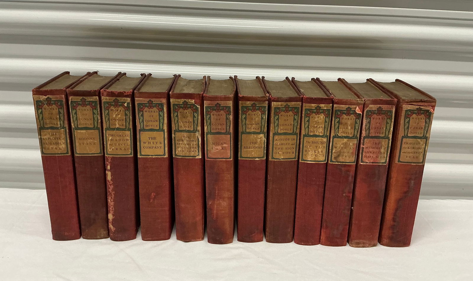 Antiquarian 1902 Illustrated Works of Conan Doyle Author’s Edition (1 of 5)