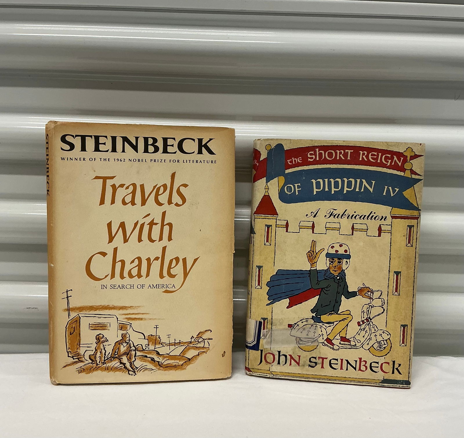 Mid Century John Steinbeck Hard Covers With Dust Jackets (1 of 4)