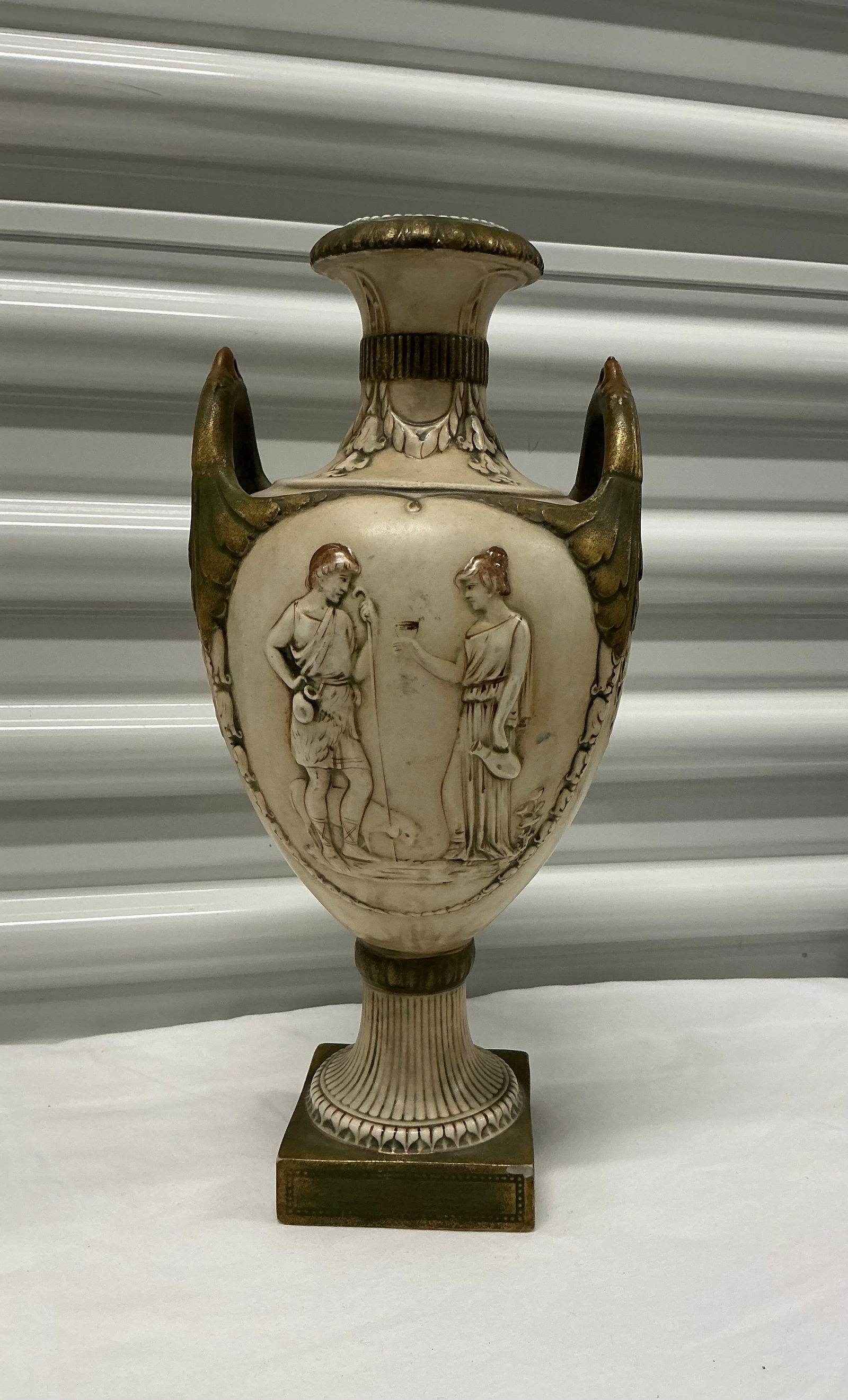 Royal Vienna Romanesque Urn Style Vase (1 of 7)