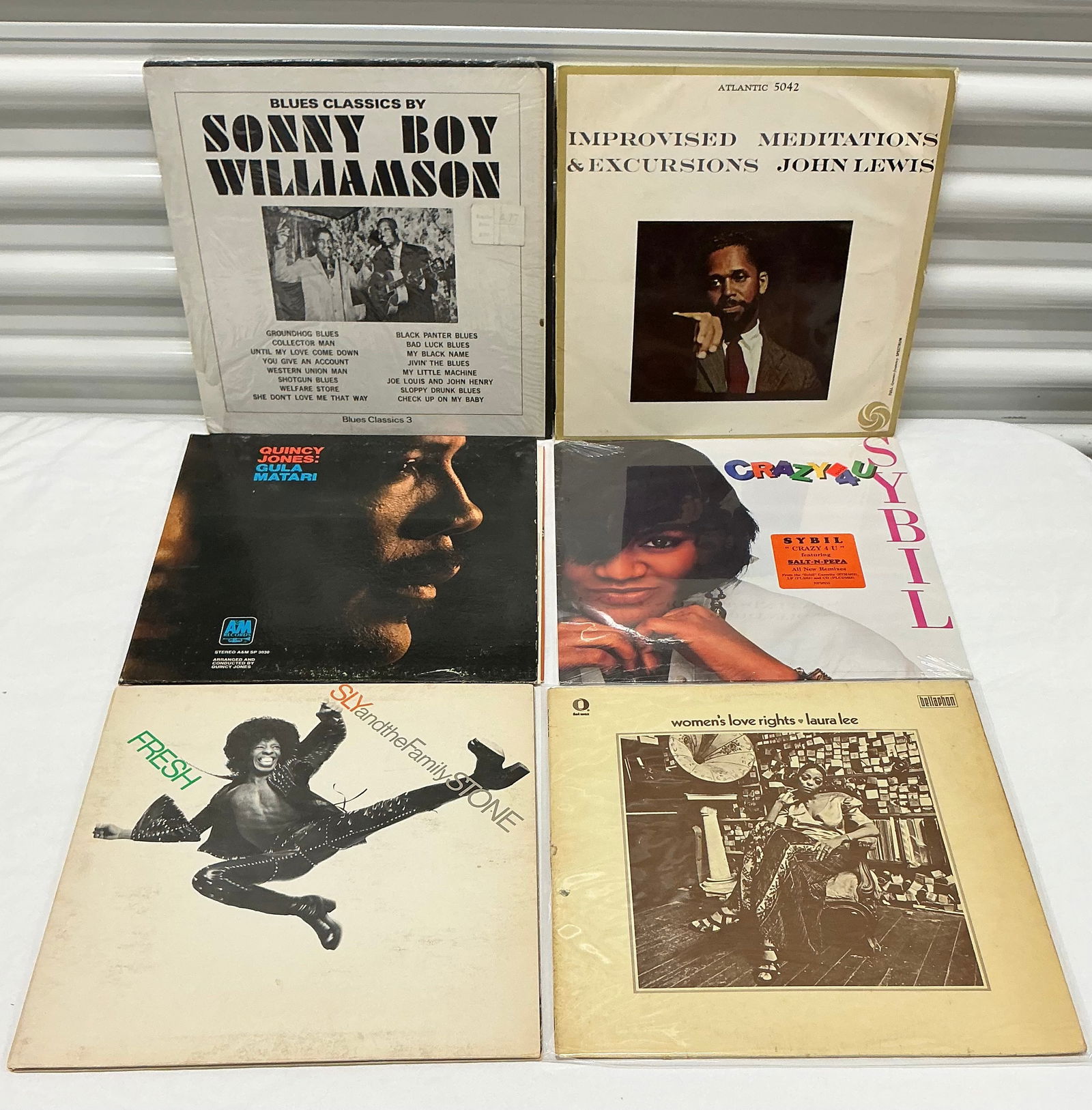 Blues, Soul, Jazz Vintage Vinyl Records (1 of 5)