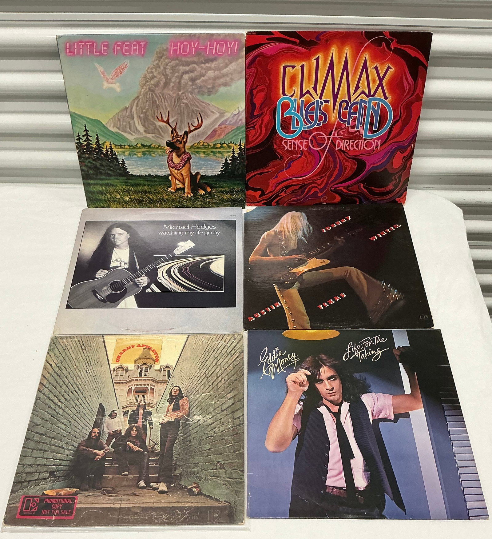 Vintage Rock Vinyl Records incl Promotional Copies: All Untested & Unchecked. If you have a question about a specific record, please ask prior to bidding
