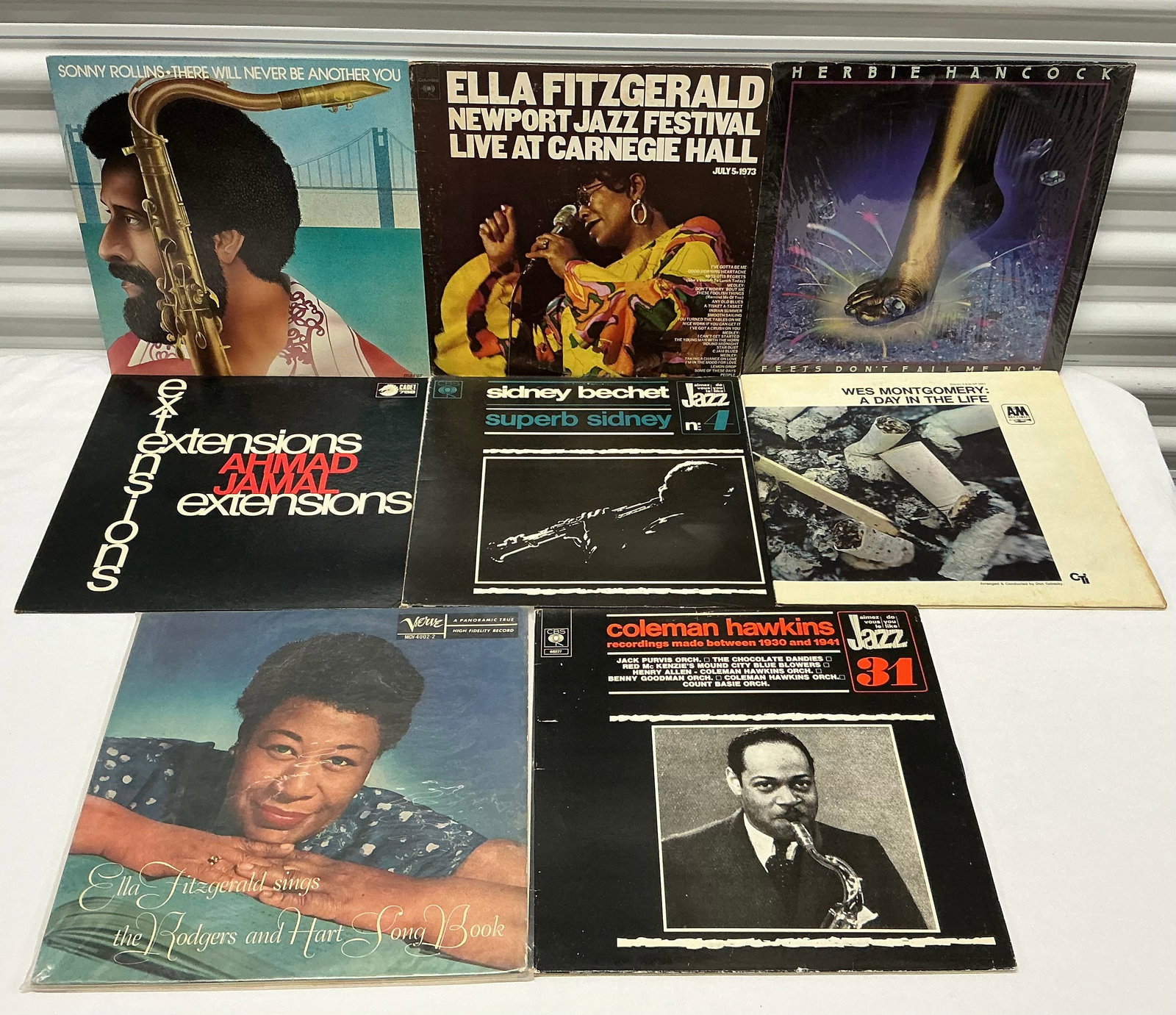 Vintage Jazz Vinyl Records: All Untested & Unchecked. If you have a question about a specific record, please ask prior to bidding