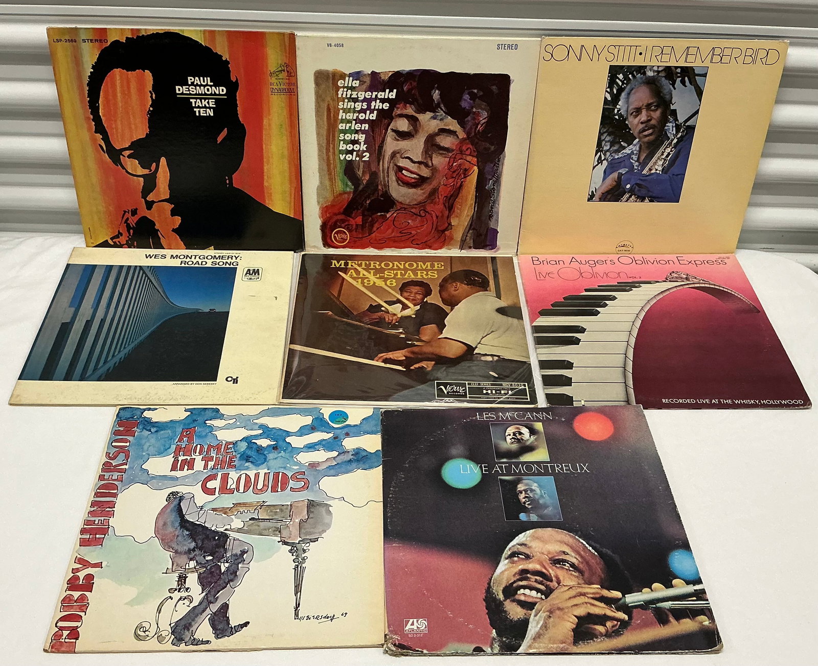 Vintage Jazz Vinyl Records: All Untested & Unchecked. If you have a question about a specific record, please ask prior to bidding