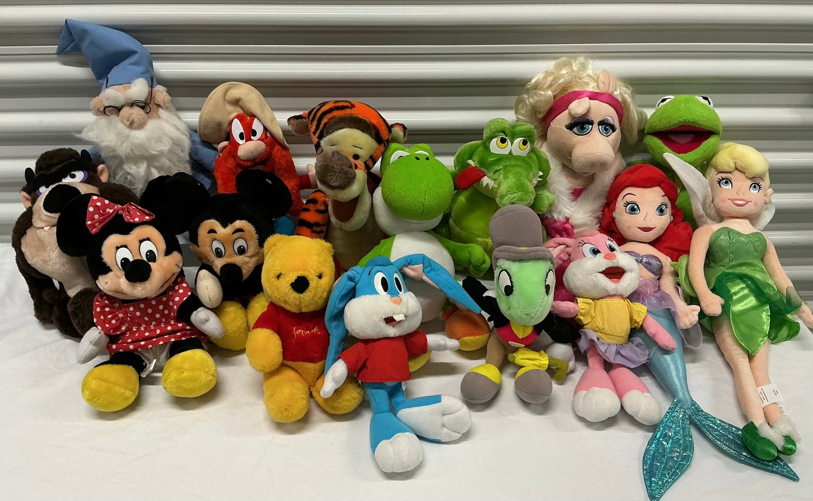 Vintage Disney Warner Bros Nintendo Plush: Many Disneyland Walt Disney World Tags