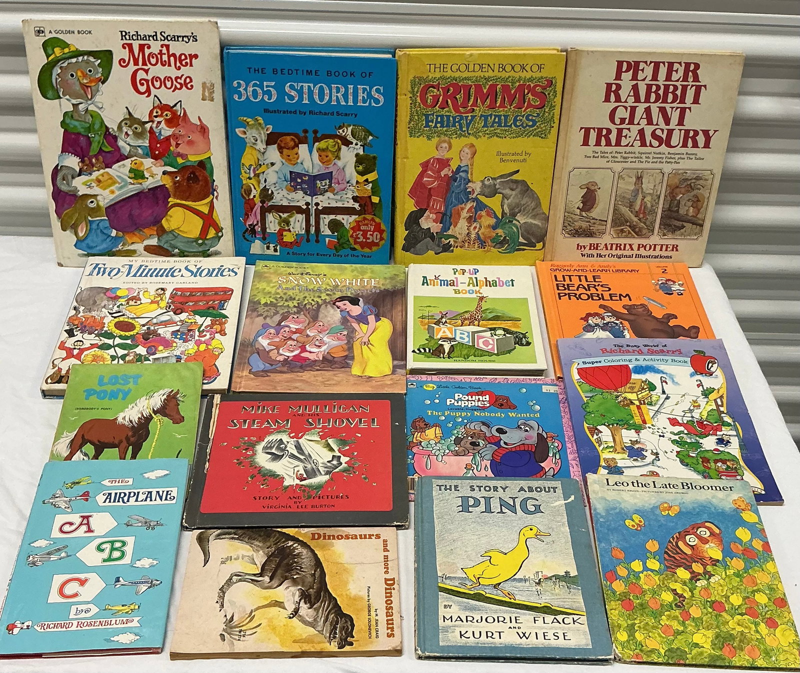Vintage Illustrated Fairytales & Other Children’s Books: Various Titles/years