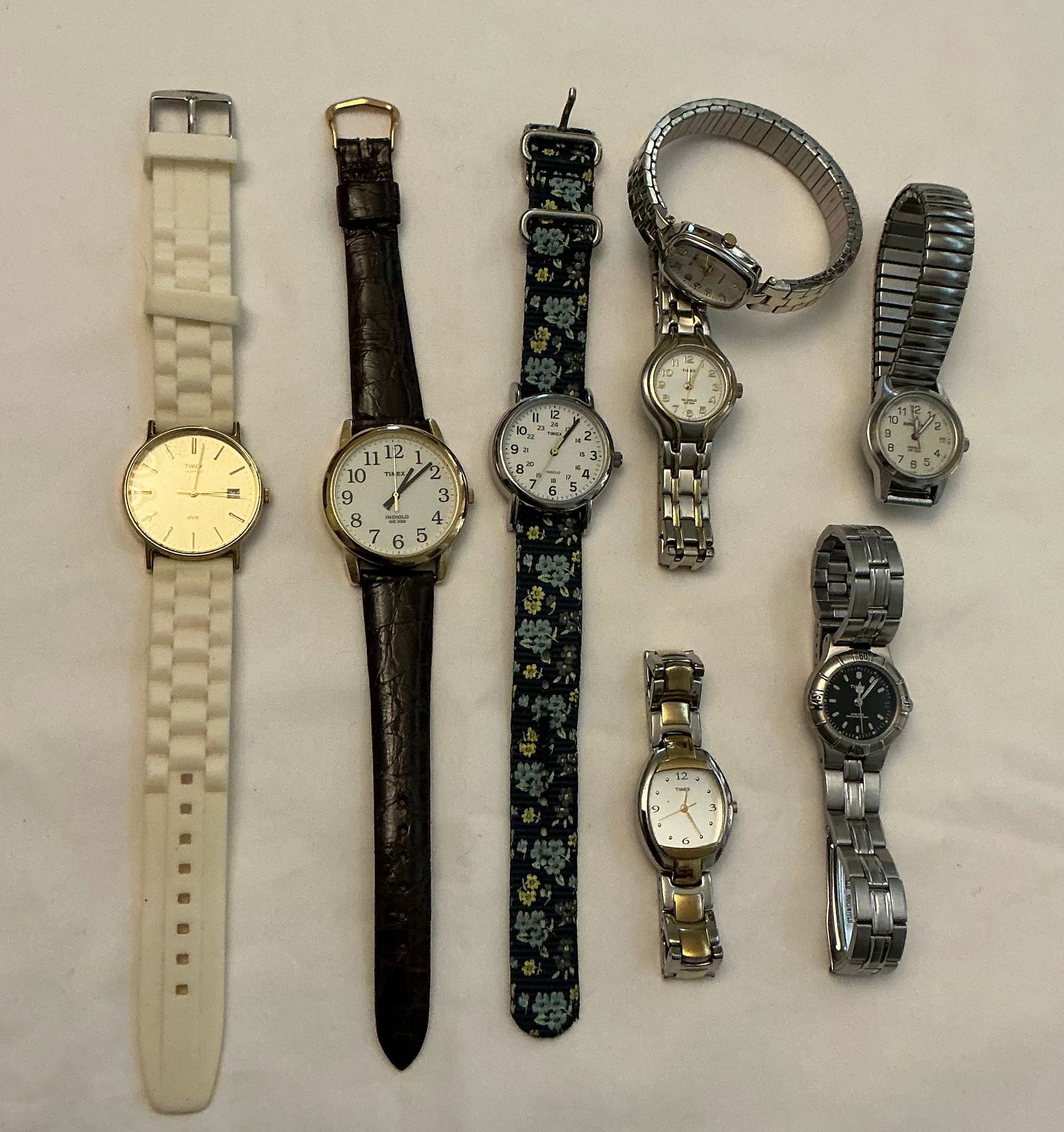 Lot of Timex Watches: All Working