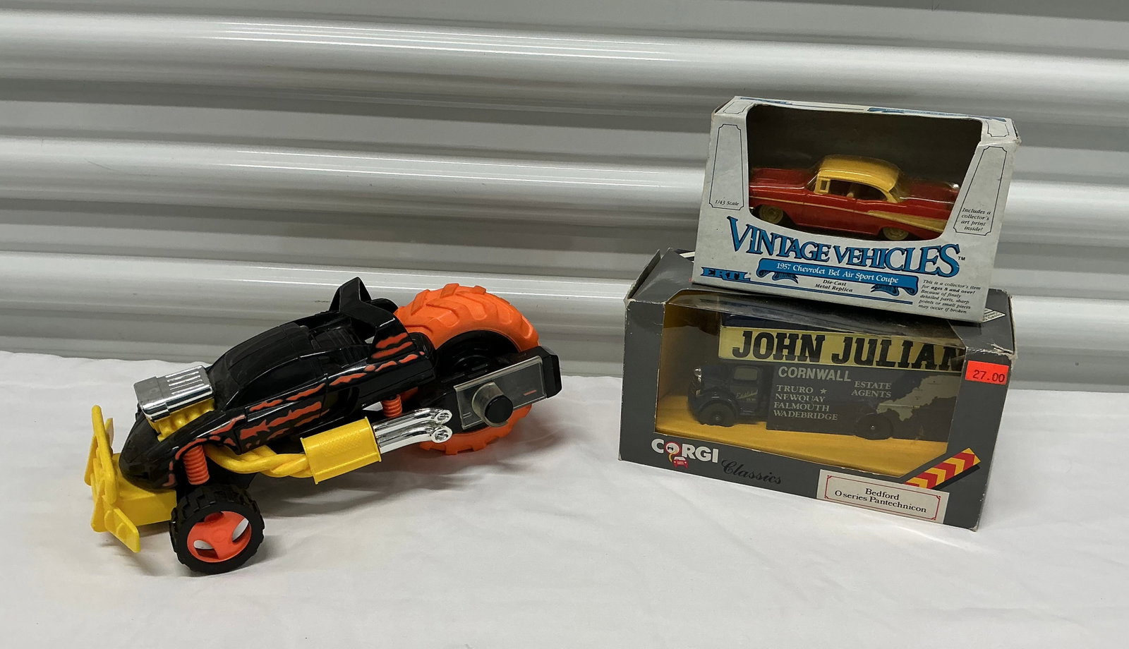 Cars & Trucks Incl. Corgi Ertl: Two Boxed