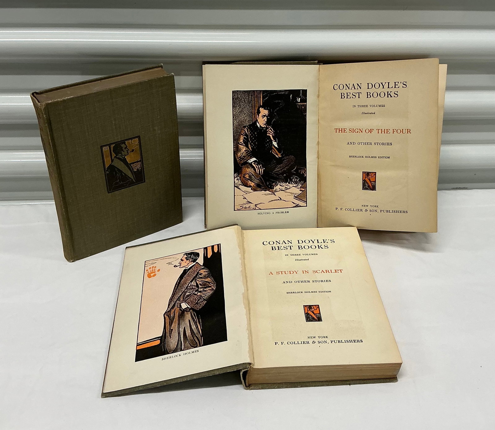 Illustrated Sherlock Holmes Edition Conan Doyle’s Best Books (1 of 5)