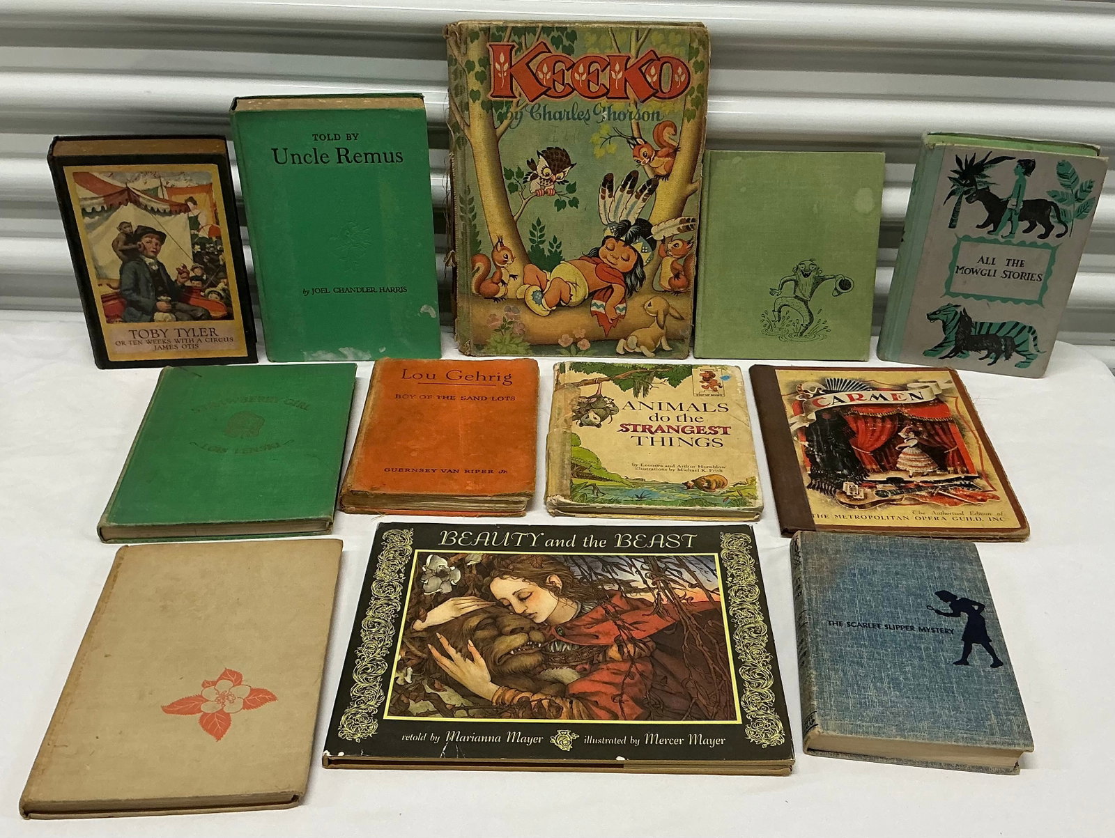 Antique & Vintage Childrens Books: Various Years