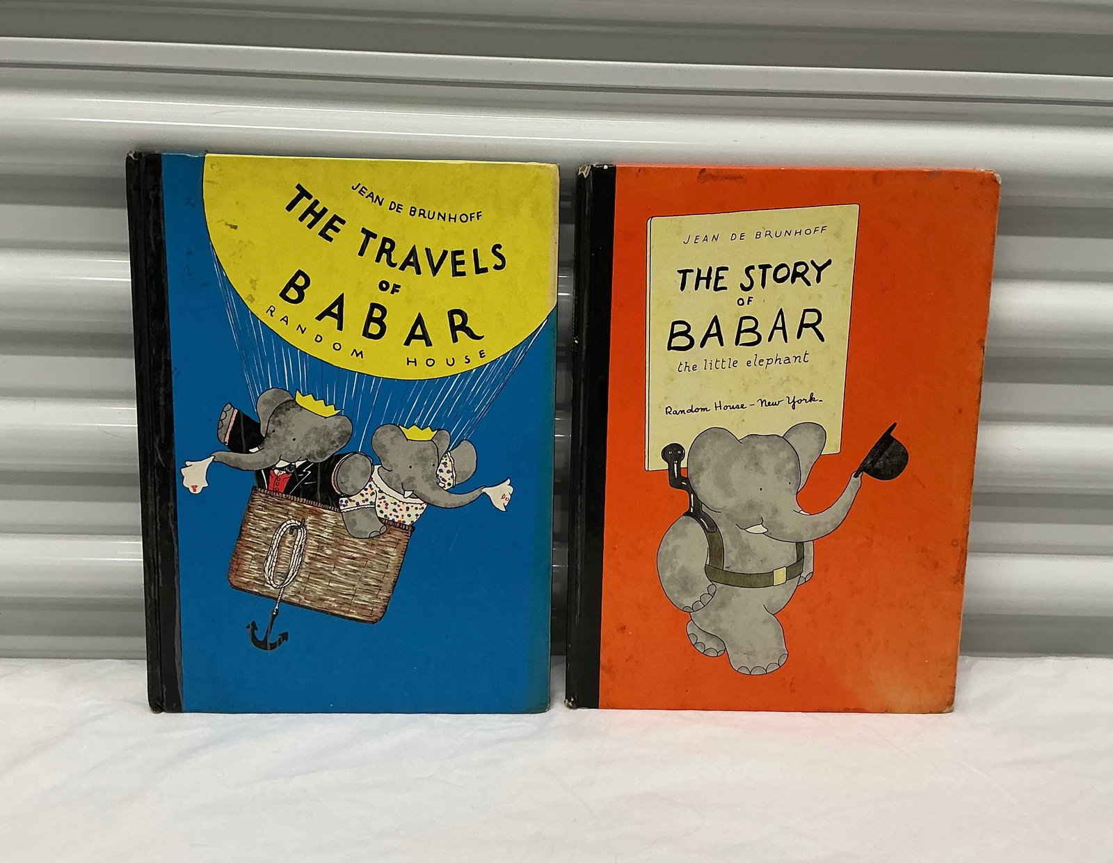 1960s Babar Hard Cover Books: 1960s