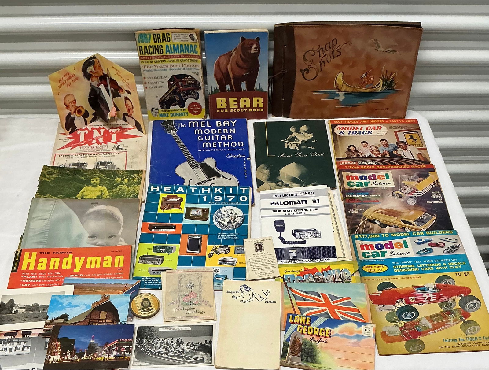 Collection of Vintage Ephemera Magazines Postcards (1 of 7)