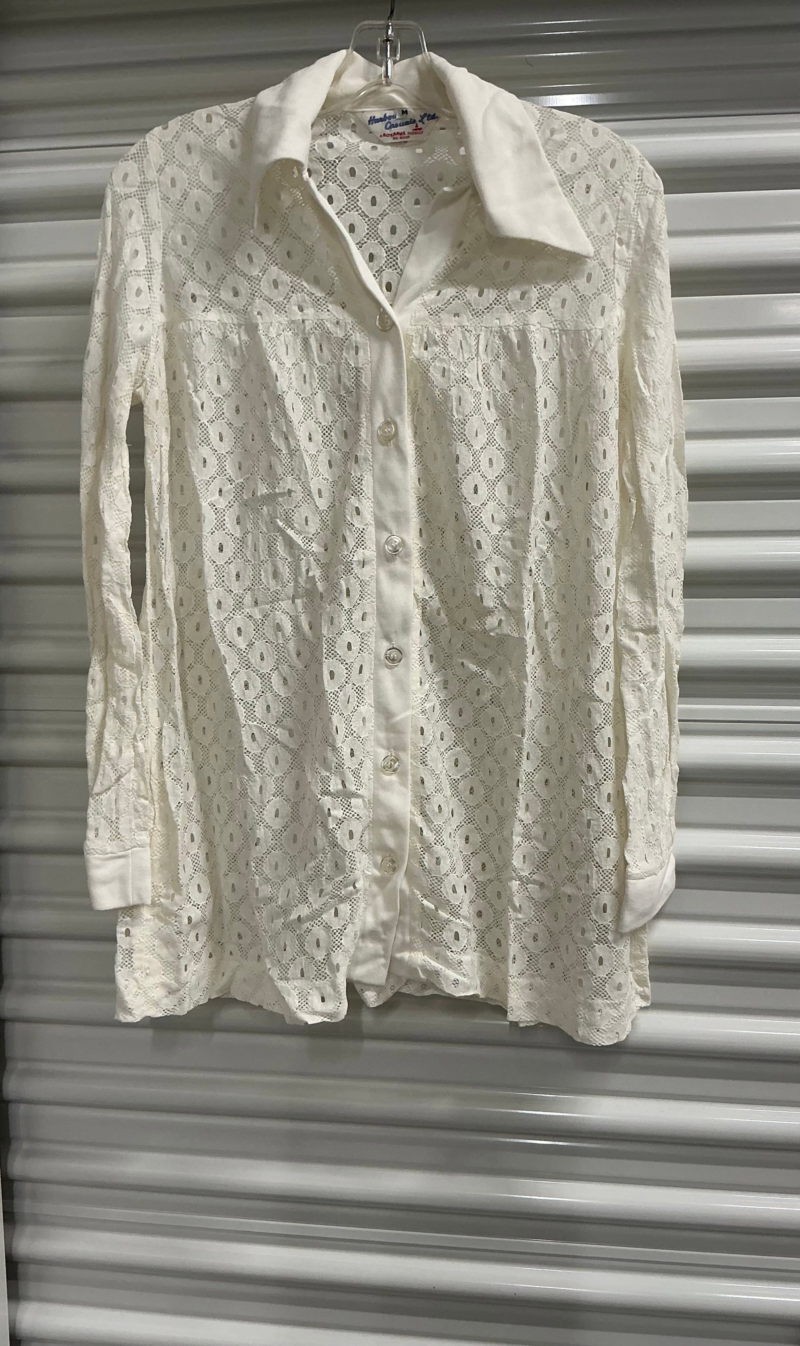 Vintage Harbour Casuals Roxanne Lace Top: Size M
