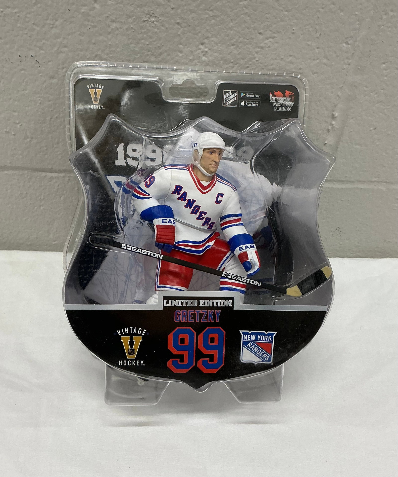 Limited Edition Wayne Gretzky Action Figure: New in package