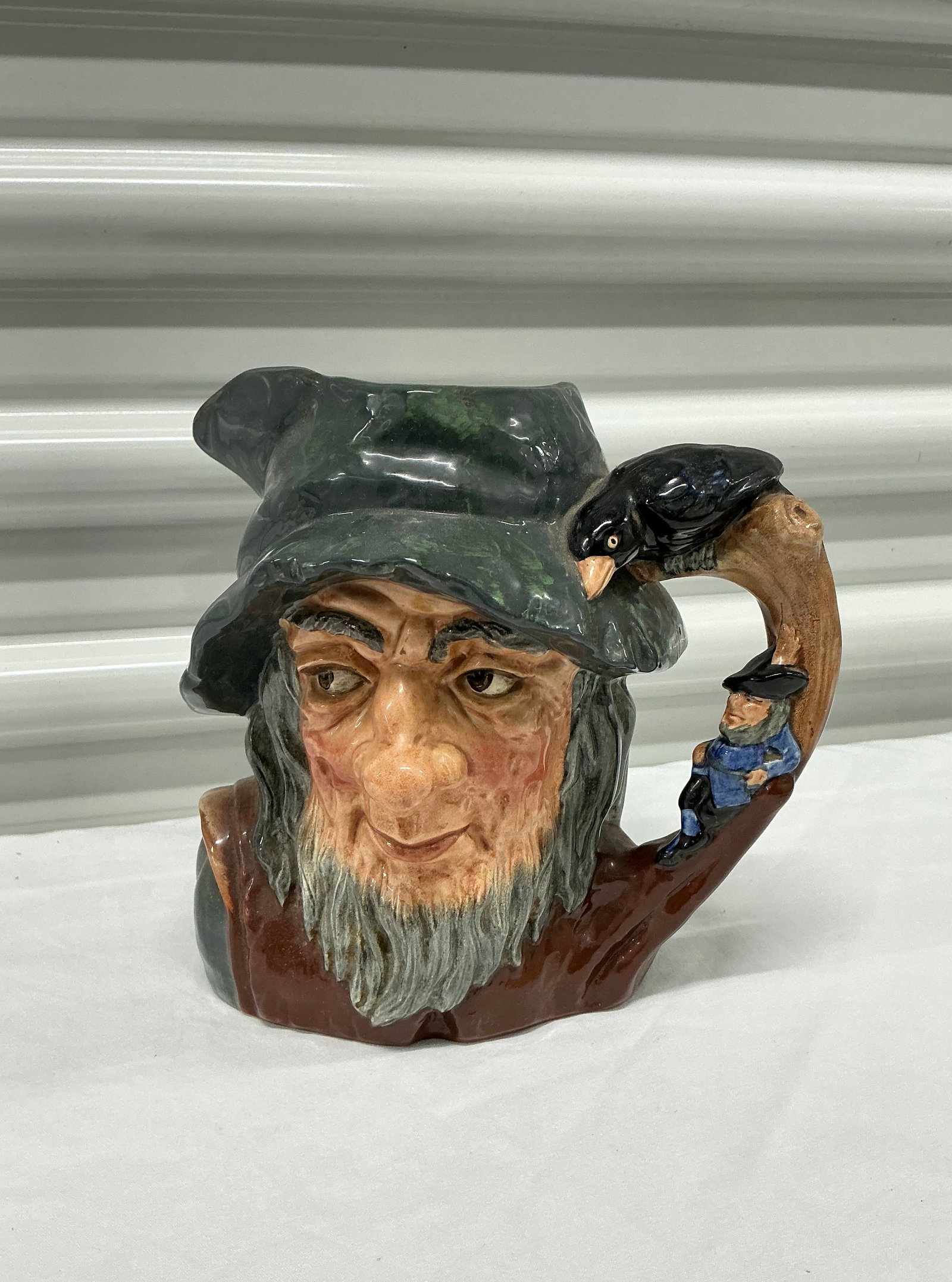 1954 Royal Doulton Rip Van Winkle Large Toby Jug: 7.5 inches