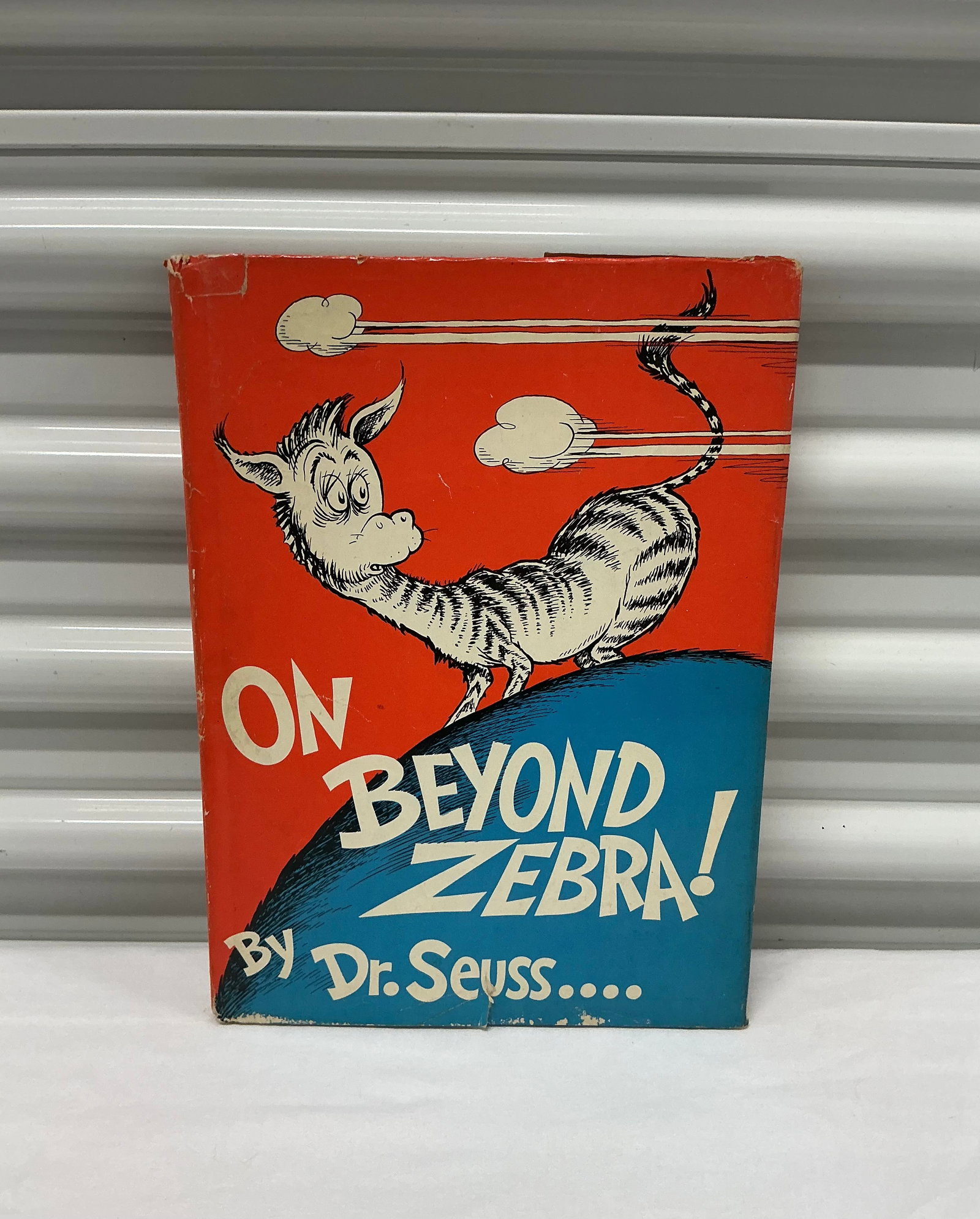 1955 Dr Seuss On Beyond Zebra! Hardcover With Dust Jacket: 1955