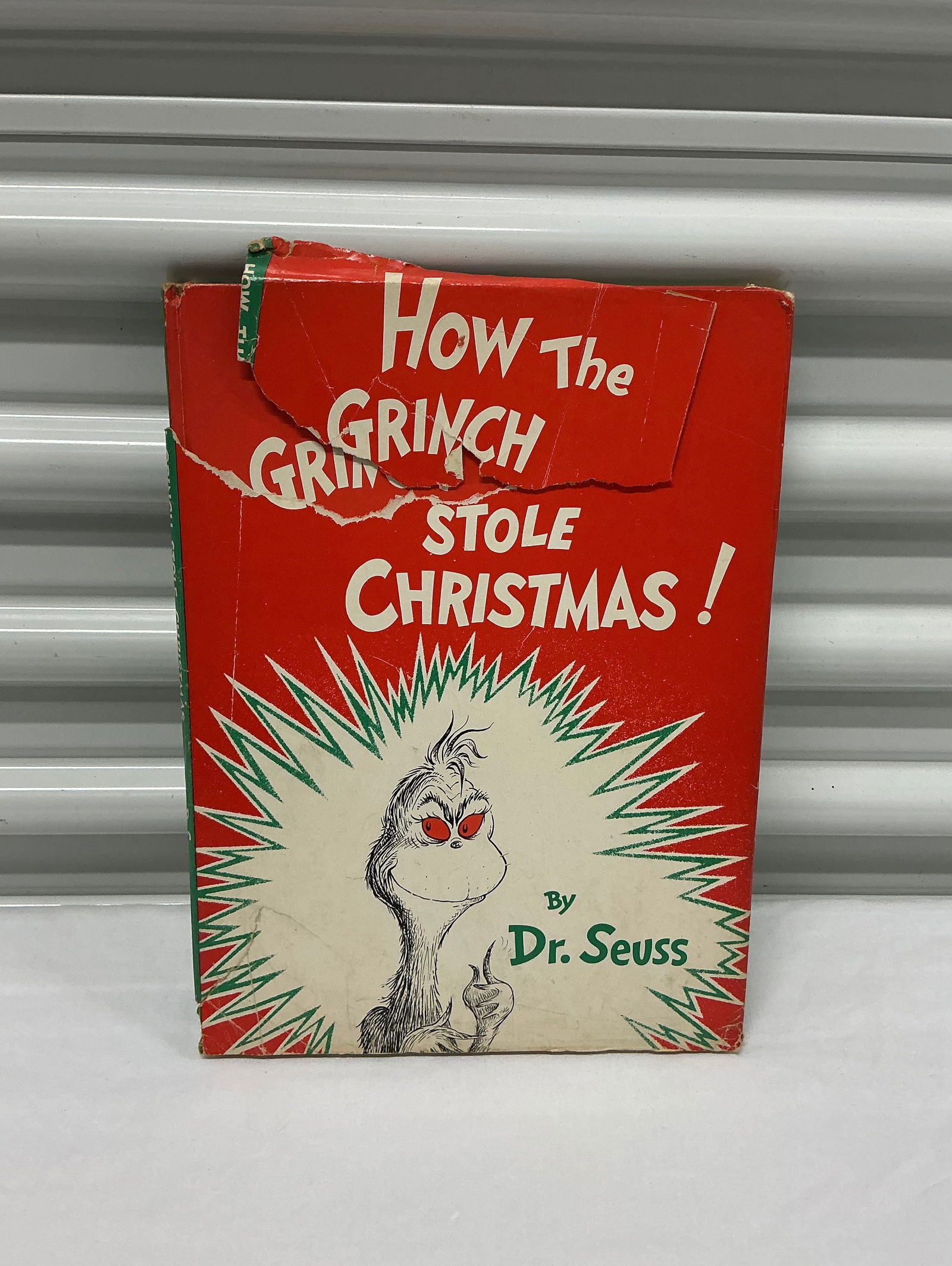 1957 Dr Seuss How The Grinch Stole Christmas Hardcover With Dust Jacket (1 of 7)