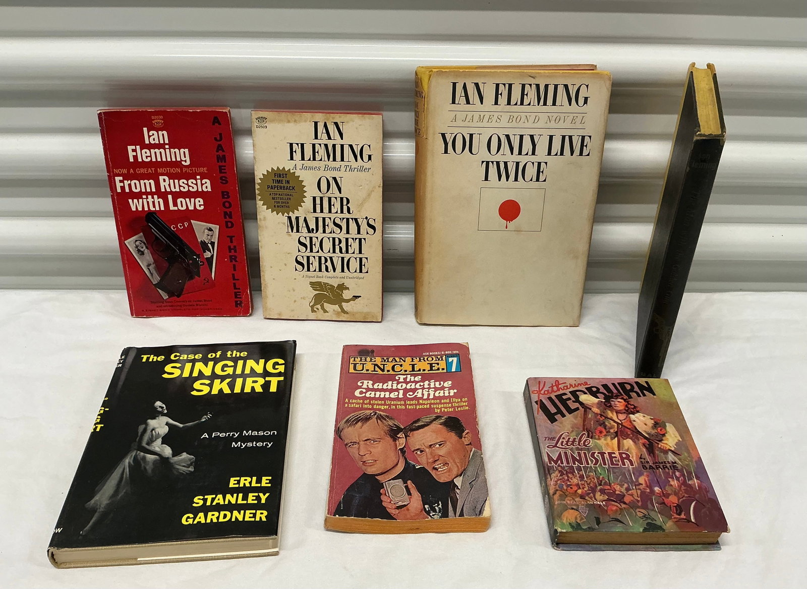 James Bond & Other Vintage Books: Various Years