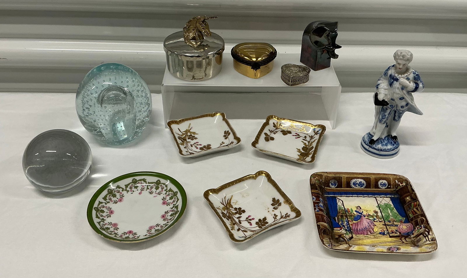 Trinket Boxes & Dishes, Paper Weights: Tallest 5 inches